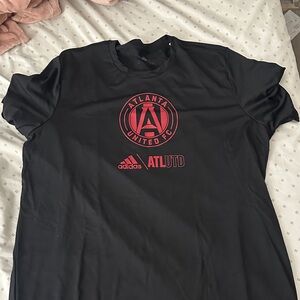 Adidas Black and Red Atlanta United FC Tee